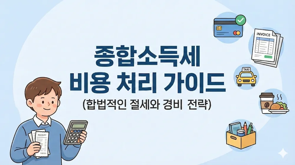 프리랜서 필요경비 처리 가이드: 세금에서 얼마나 아낄 수 일까