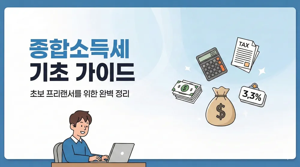 초보 프리랜서를 위한 종합소득세 완벽 기초